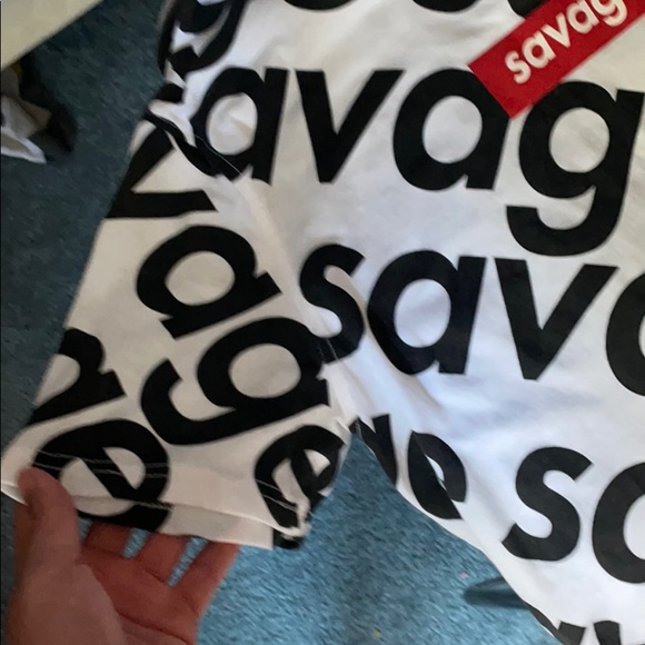 Savage worded T shirt - Picture 6 of 6